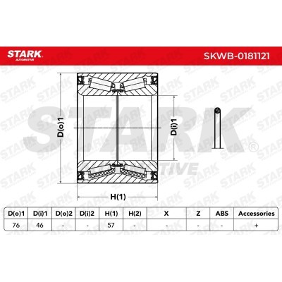 Wheel Bearing Stark SKWB-0181121 SKWB-0181121 - photo 5