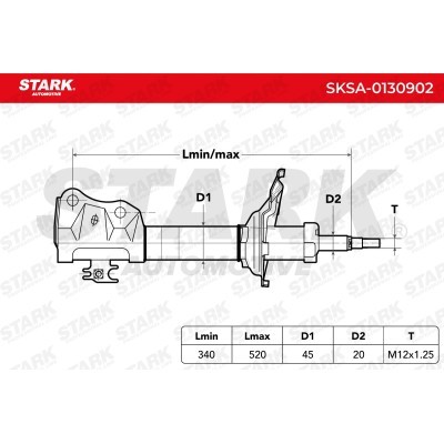 Shock Absorber Stark SKSA-0130902 SKSA-0130902 - photo 3