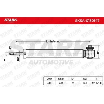Shock Absorber Stark SKSA-0130147 SKSA-0130147 - photo 3