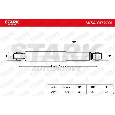 Shock Absorber Stark SKSA-0132001 SKSA-0132001 - photo 3
