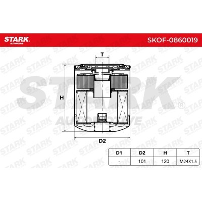 Oil Filter Stark SKOF-0860019 SKOF-0860019 - photo 5