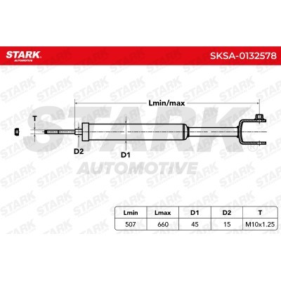 Shock Absorber Stark SKSA-0132578 SKSA-0132578 - photo 6