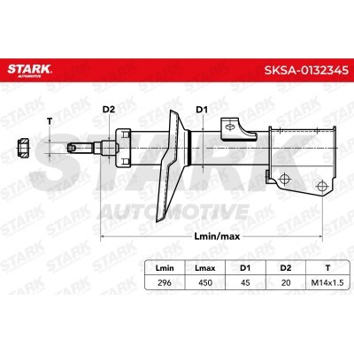 Shock Absorber Stark SKSA-0132345 SKSA-0132345 - photo 3