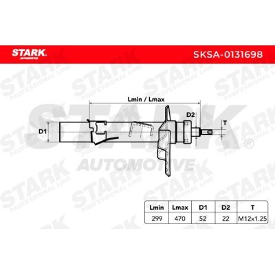 Shock Absorber Stark SKSA-0131698 SKSA-0131698 - photo 4