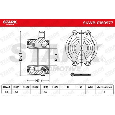 Wheel Bearing Stark SKWB-0180977 SKWB-0180977 - photo 6