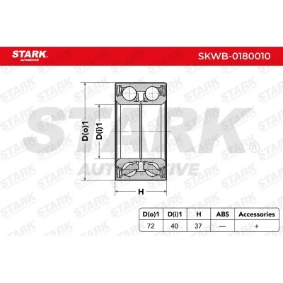 Wheel Bearing Stark SKWB-0180010 SKWB-0180010 - photo 2
