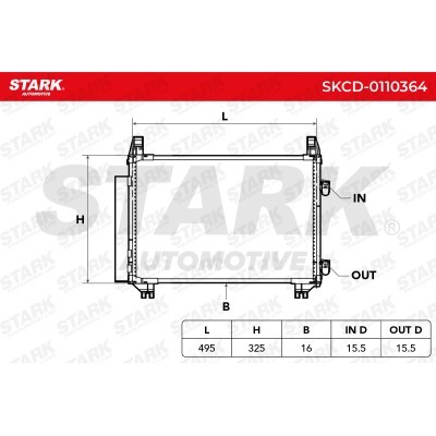 A/C condenser SKCD-0110364 - photo 6