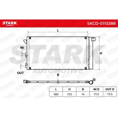 A/C condenser SKCD-0110388 - photo 8