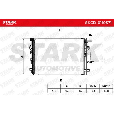 A/C condenser SKCD-0110571 - photo 4
