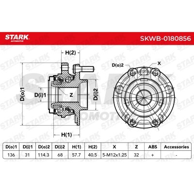 Wheel Bearing Stark SKWB-0180856 SKWB-0180856 - photo 5