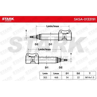 Shock Absorber Stark SKSA-0133191 SKSA-0133191 - photo 7