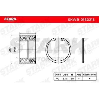 Wheel Bearing Stark SKWB-0180215 SKWB-0180215 - photo 5