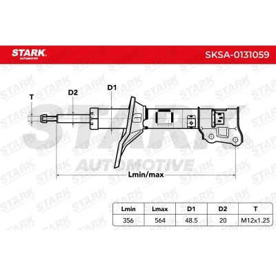 Shock Absorber Stark SKSA-0131059 SKSA-0131059 - photo 3