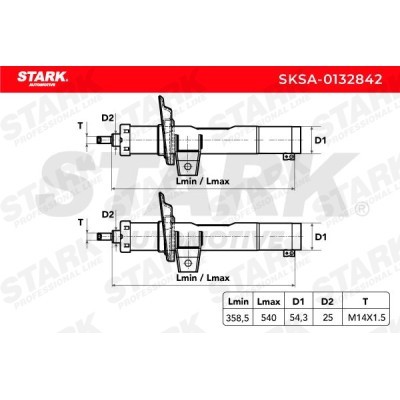 Shock Absorber Stark SKSA-0132842 SKSA-0132842 - photo 4