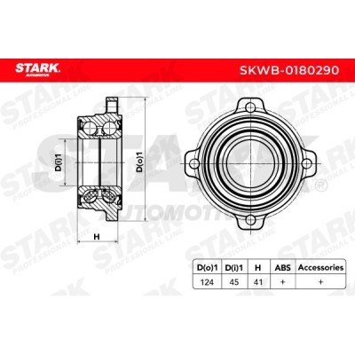 Wheel Bearing Stark SKWB-0180290 SKWB-0180290 - photo 7