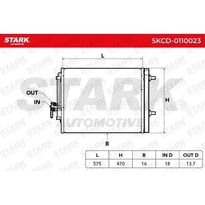 A/C condenser SKCD-0110023 - photo 7