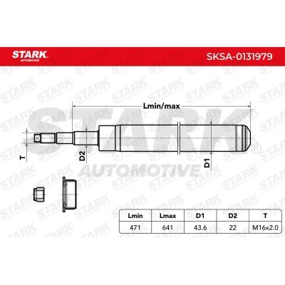 Shock Absorber Stark SKSA-0131979 SKSA-0131979 - photo 3