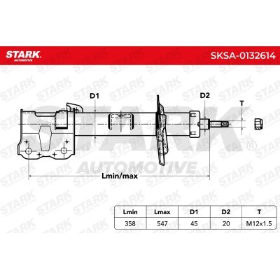 Shock Absorber Stark SKSA-0132614 SKSA-0132614 - photo 8