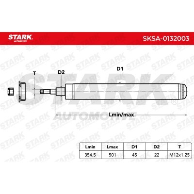 Shock Absorber Stark SKSA-0132003 SKSA-0132003 - photo 3
