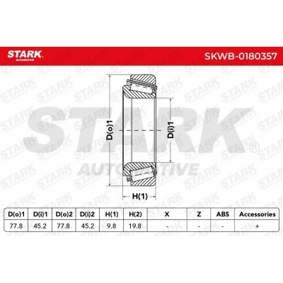 Wheel Bearing Stark SKWB-0180357 SKWB-0180357 - photo 3