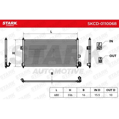 A/C condenser SKCD-0110068 - photo 7