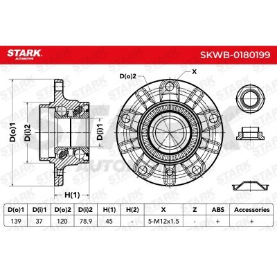 Wheel Bearing Stark SKWB-0180199 SKWB-0180199 - photo 4