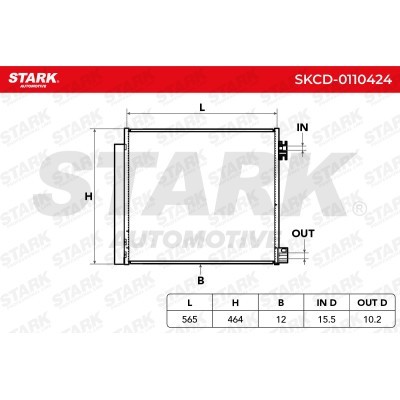 A/C condenser SKCD-0110424 - photo 6