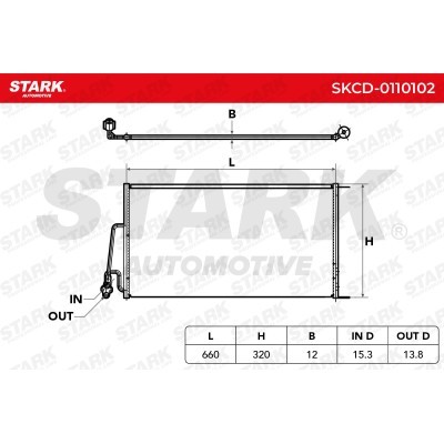 A/C condenser SKCD-0110102 - photo 6