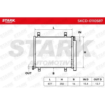 A/C condenser SKCD-0110587 - photo 7