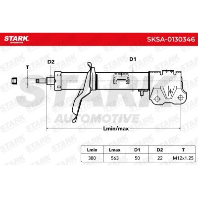 Shock Absorber Stark SKSA-0130346 SKSA-0130346 - photo 3