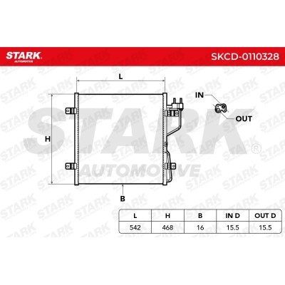 A/C condenser SKCD-0110328 - photo 6