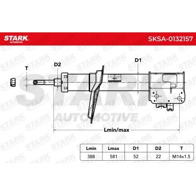Shock Absorber Stark SKSA-0132157 SKSA-0132157 - photo 6