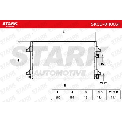 A/C condenser SKCD-0110031 - photo 7