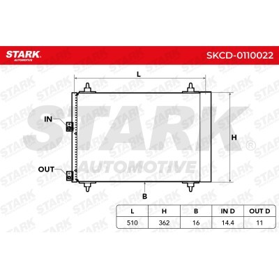 A/C condenser SKCD-0110022 - photo 8