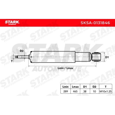 Shock Absorber Stark SKSA-0131846 SKSA-0131846 - photo 4