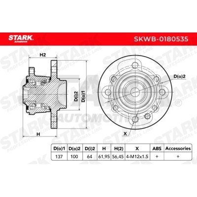 Wheel Bearing Stark SKWB-0180535 SKWB-0180535 - photo 4