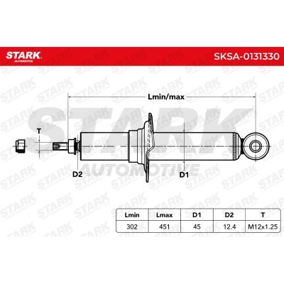 Shock Absorber Stark SKSA-0131330 SKSA-0131330 - photo 3