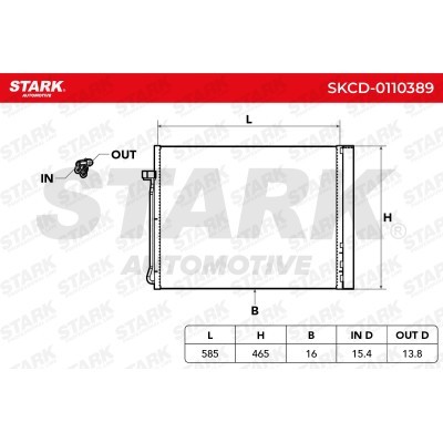 A/C condenser SKCD-0110389 - photo 7