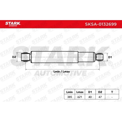 Shock Absorber Stark SKSA-0132699 SKSA-0132699 - photo 4