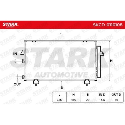 A/C condenser SKCD-0110108 - photo 7