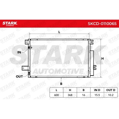 A/C condenser SKCD-0110065 - photo 6