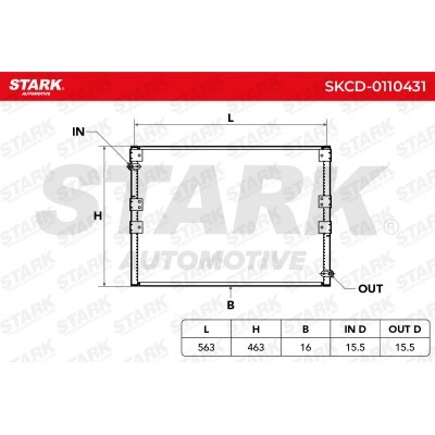 A/C condenser SKCD-0110431 - photo 8