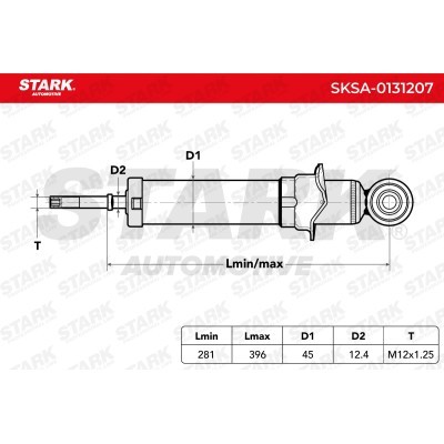 Shock Absorber Stark SKSA-0131207 SKSA-0131207 - photo 3