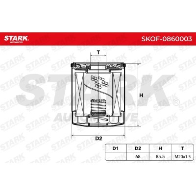 Oil Filter Stark SKOF-0860003 SKOF-0860003 - photo 5