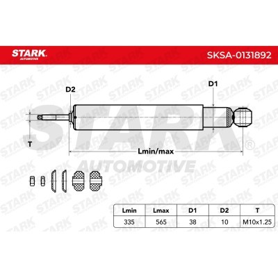 Shock Absorber Stark SKSA-0131892 SKSA-0131892 - photo 8