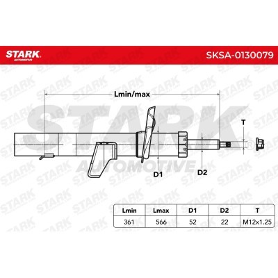 Shock Absorber Stark SKSA-0130079 SKSA-0130079 - photo 3