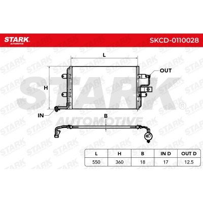 A/C condenser SKCD-0110028 - photo 7