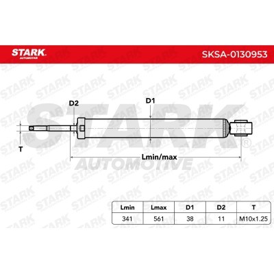 Shock Absorber Stark SKSA-0130953 SKSA-0130953 - photo 3