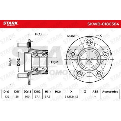 Wheel Bearing Stark SKWB-0180384 SKWB-0180384 - photo 6
