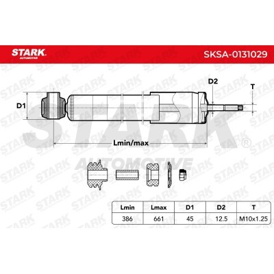 Shock Absorber Stark SKSA-0131029 SKSA-0131029 - photo 3